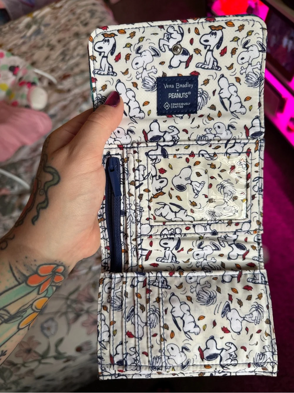 Vera Bradley quilted vera